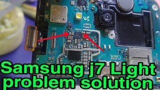 Samsung J7 Display Light  Problem Solution | j700f lcd Light Ways Jumper Solution Light Not Working