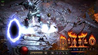 Diablo 2 Resurrected 4K Max Settings Level 99 Nova Sorceress Gameplay