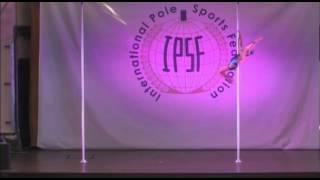 WORLD POLE SPORTS 2013 - IPSF - OLGA TRIFONOVA - RUSSIA - NOVICE 10-14 WINNER