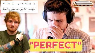 Easy HARMONICA Song - Perfect | Ed Sheeran (+TABS)