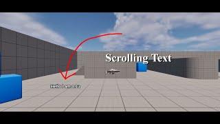 How To "Typewriter Style" Scrolling Text In UE 5