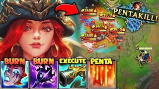 This was the BEST AP Miss Fortune game I've ever played... (PENTAKILL WITH BURNS)