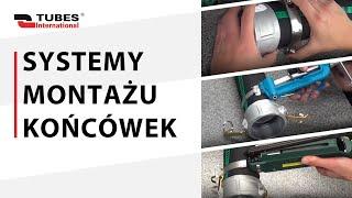 Porównanie różnych systemów montażu końcówek na wężu - Tubes International