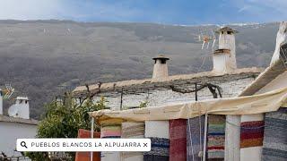 CAPILEIRA | Pueblos blancos de La Alpujarra de Granada | Walking tour 4k