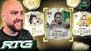 I OPENED 2 OF THE NEW 1 OF 4 ICON PLAYER PICKS! FC25 Road To Glory