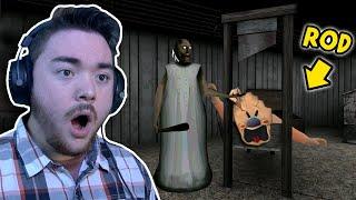 Rod Visited GRANNY...and then THIS HAPPENED!!! | Ice Scream 2 + Granny Gameplay (Crossover)