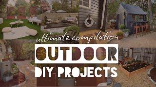ULTIMATE OUTDOOR DIY PROJECT COMPILATION 