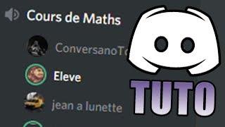 FAIRE un serveur DISCORD pour sa CLASSE ! (Tutoriel)