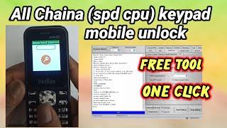 All chaina keypad phone(spd cpu) unlock with miracle crack/free tool.