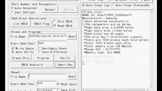 Программатор ProMan NAND NOR FLASH   program target chip without bad block