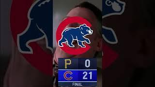 JJJ Reacts to Football Score at Wrigley Field in April
