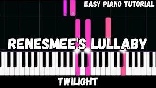 Twilight - Renesmee's Lullaby (Easy Piano Tutorial)