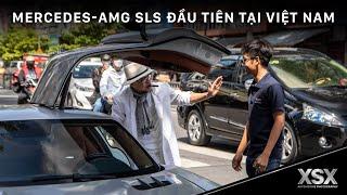 Đặng Lê Nguyên Vũ cầm lái Mercedes-AMG SLS đầu tiên tại Việt Nam dạo phố cuối tuần | XSX