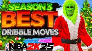 *NEW* BEST DRIBBLE MOVES FOR ALL BUILDS IN SEASON 3! FASTEST DRIBBLE MOVES & BEST ANIMATIONS in 2K25