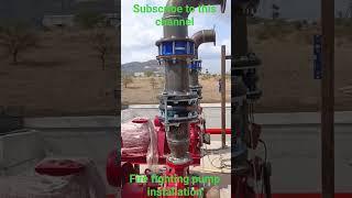fire fighting pump installation!! HVAC R -PHARMA!!