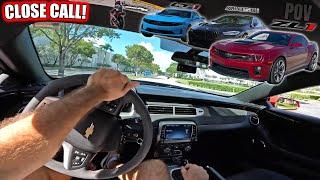 POV: you can't handle the BOOST... | LOUD 650 HP Camaro ZL1 POV Drive (ft. The BOYS)