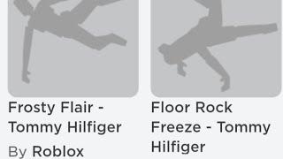 Jak získat  Frosty Flair - Tommy Hilfiger  (Floor Rock Freeze Tommy Hilfiger) #roblox  #tutorial