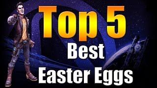 Borderlands The Pre Sequel | Top 5 | Best Easter Eggs