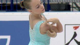 2016 ISU Junior Grand Prix - Ostrava - Ladies Short Program Anastasiia GUBANOVA RUS