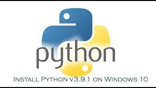 How to download and install python v9.3.1 On Windows 10  | How to install Python 3.9.1