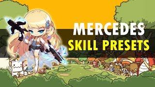 Maplestory m - Mercedes Skill Preset for Bossing and Auto Battle