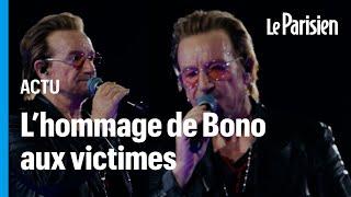 L’émouvant hommage de U2 en plein concert aux festivaliers tués dans l’attaque du Hamas