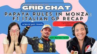 Papaya Rules in Monza: F1 Race Recap | Grid Chat with Marissa Tandon Podcast