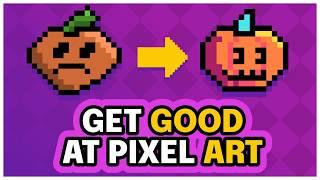 How to Get Good at Pixel Art with NO ART SKILLS!