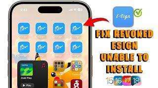 FIX Revoked Esign : Install Esign on Any iOS iPhone/iPad