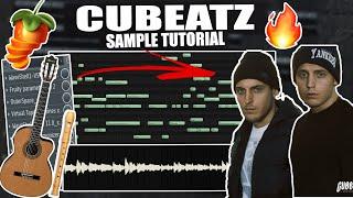 How To Make SIMPLE but FIRE Samples Like Cubeatz | Cubeatz, Pyrex | FL Studio 20 Tutorial