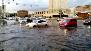 Водные  рубежи на омских улицах