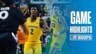 Michigan vs. Xavier | Highlights | Big Ten Basketball | 11/27/2024