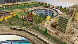 N Scale layout 2023 update. Multi-level - @KatoUSAinc @modeltrainsrailroads