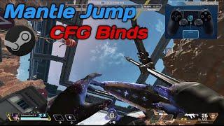 Mantle Jump & Superjump Controller Cfg Steam Binds Setup | Apex Legends