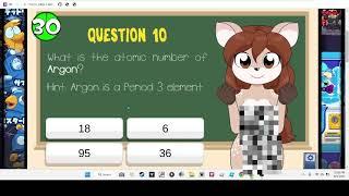 Dr. Doe's Chemistry Quiz Speedrun (1:46.41)