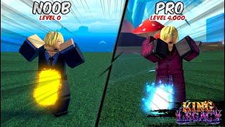 Starting Over as Sanji and Obtaining Dark Leg V2 | Update 4.66 King Legacy