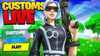 FORTNITE CUSTOMS FASHION SHOW LIVE | CUSTOM MATCHMAKING SCRIMS