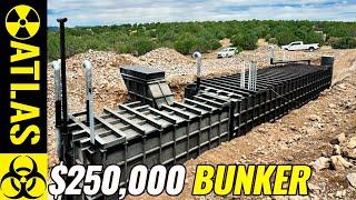 Installing a $250,000 BUNKER under a BARN!