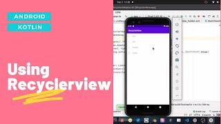 Using RecyclerView with kotlin