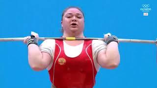 Tatiana Kashirina (RUS) – 318kg 2nd Place – 2019 World Weightlifting Championships – Women's 87+ kg