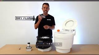 How The Laveo Dry Flush Toilet Works