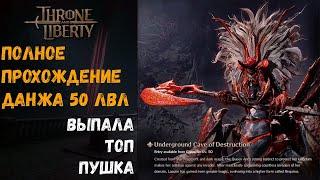 ГАЙД НА ДАНЖ 1 | ПРОХОЖДЕНИЕ ДАНЖА CAVE OF DESTRUCTION |  Throne and Liberty