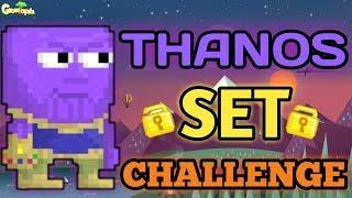 THANOS SET CHALLENGE (NEW SET) | Growtopia - Set Challenge #33