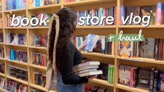 come book shopping with me + a huge book haul 