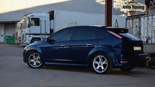 #Tuning #Ford Focus II #Hatchback #Performance #Blue#SUPERAUTOTUNING!!!!!!!!!!!!!!