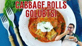 Stovetop Cabbage Rolls - Golubtsi (Голубцы)