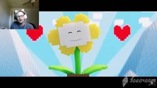 "I am Flowey" undertale react/ IDK what just happen