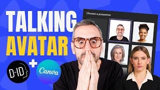 Create a Talking Avatar with D-ID and Canva