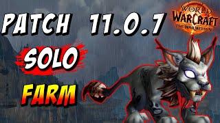 Patch 11.0.7 Solo Farm - WoW War Within Solo Gold Farm