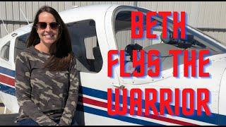 Beth Flys The Warrior - PA28-161